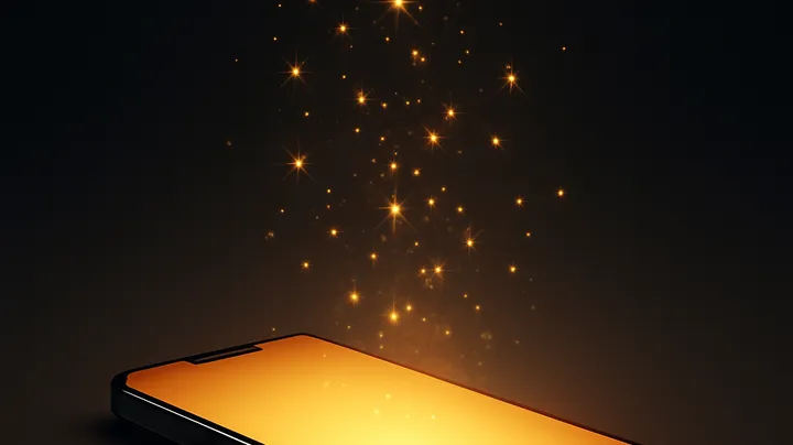 36JL COM - Modern phone with glowing screen 36JL COM Modern phone with glowing screen